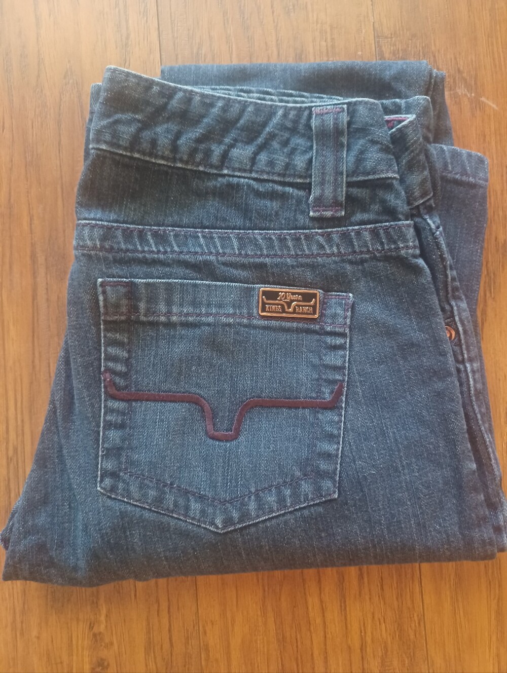 🐴💜RARE!! KIMES RANCH 10 YEAR ANNIVERSARY BETTY BOOTCUT JEANS 4/36